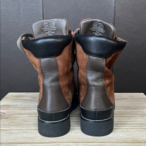 J. Crew Women’s Suede and Leather Lace-Up Boots - Picture 8 of 13